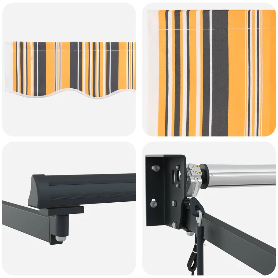 Auvent rétractable électrique 3,5 x 2,5 m - 7