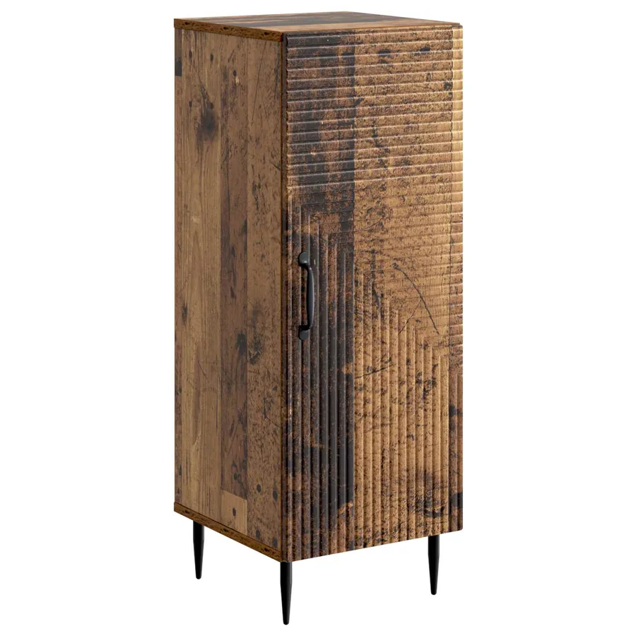 Buffet Bois ancien 33 x 34,5 x 89,5 cm Bois d'ingénierie - 2