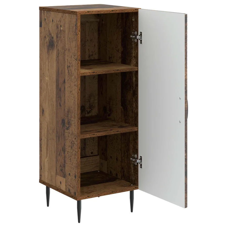 Buffet Bois ancien 33 x 34,5 x 89,5 cm Bois d'ingénierie - 5