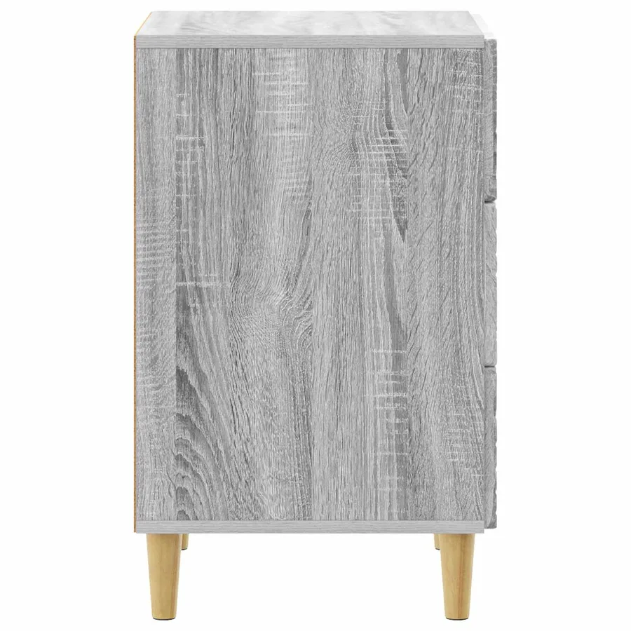Table de chevet Sonoma gris 43 x 39,5 x 66,5 cm - 5