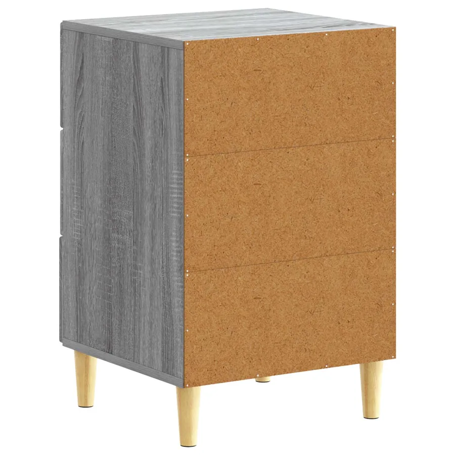 Table de chevet Sonoma gris 43 x 39,5 x 66,5 cm - 6
