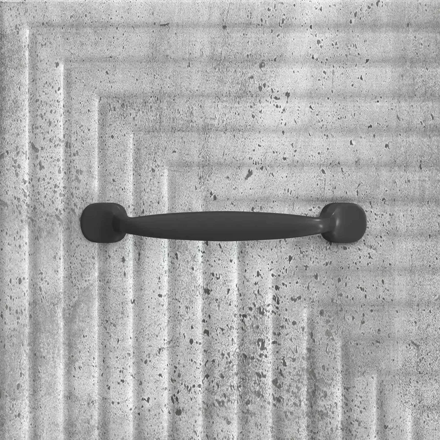 Meuble TV Gris béton 102 x 34,5 x 50 cm Bois d'ingénierie - 10