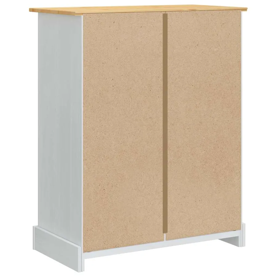 Coffres de rangement avec tiroir Corona Blanc 92 x 48 x 114 cm - 6