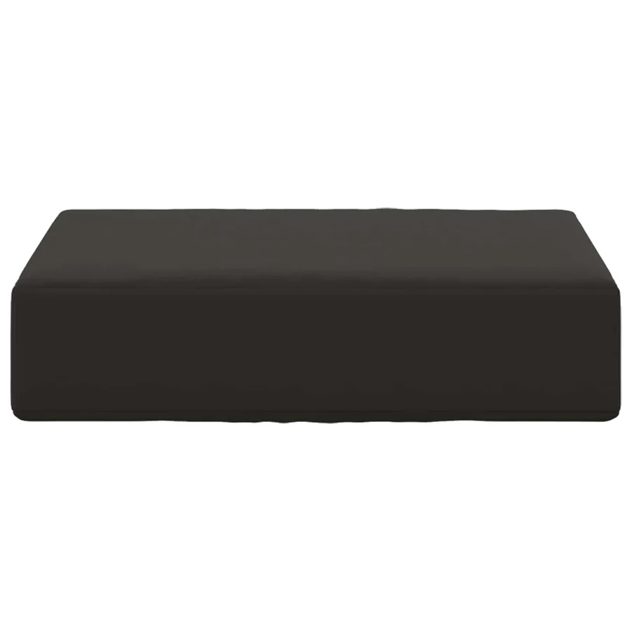 Coussin de Siège d'Extérieur Noir 40 x 40 x 8 cm - 4