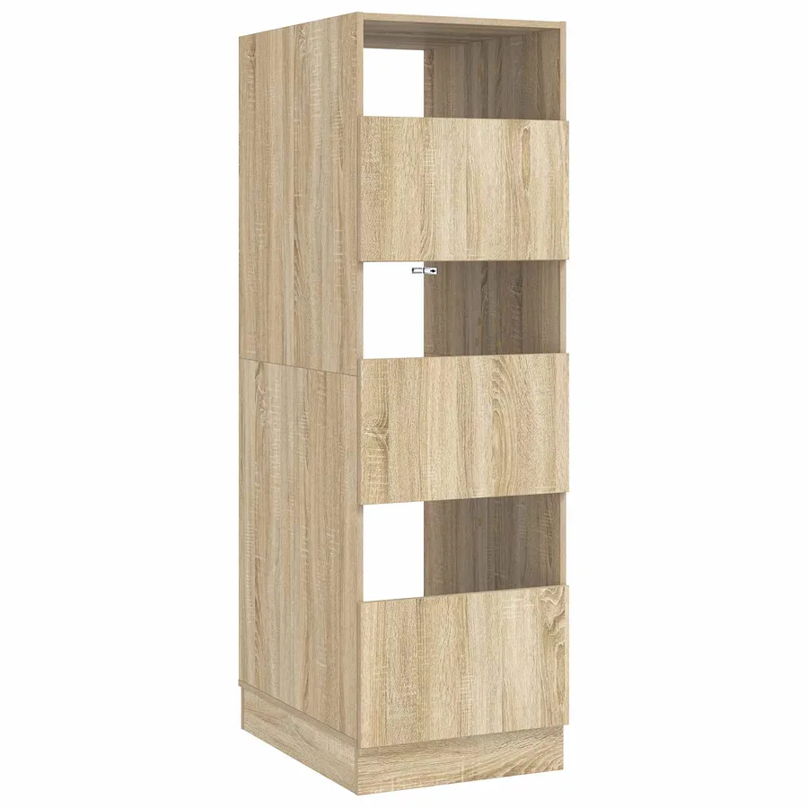 Armoire à Laver Sonoma 50 x 68 x 162 cm Bois d'ingénierie - 2