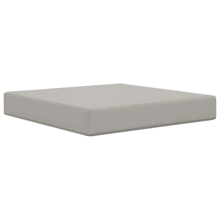 Coussin de canapé d'extérieur 2 pcs Gris Polyester - 4