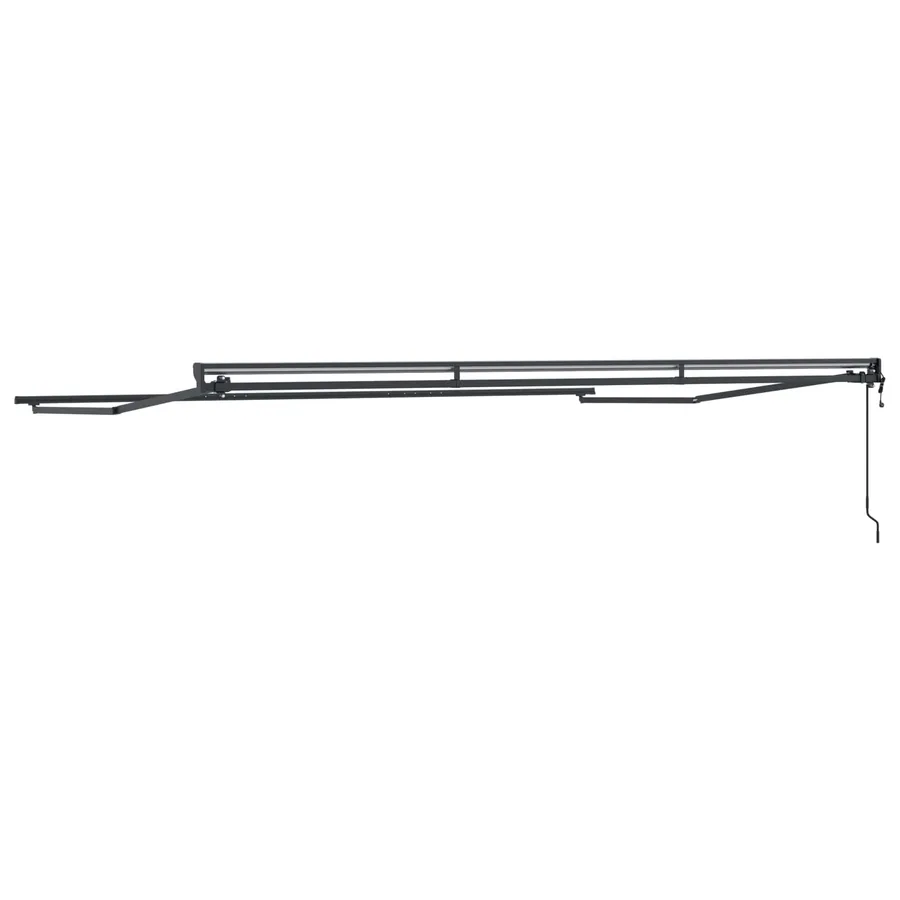 Cadre de store rétractable électrique Anthracite 4 × 3,5 m - 5