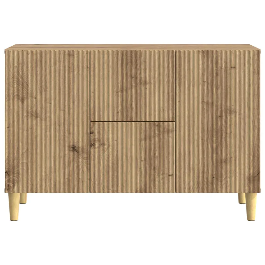 Buffet Chêne artisanal 89 x 34,5 x 60 cm Bois d'ingénierie - 6