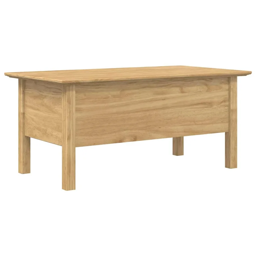 Table basse avec tiroir BODO Marron miel 100 x 55 x 45,8 cm - 6