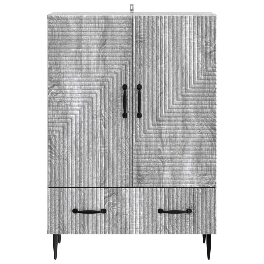 Buffet Sonoma gris 66 x 34,5 x 95 cm Bois d'ingénierie - 5