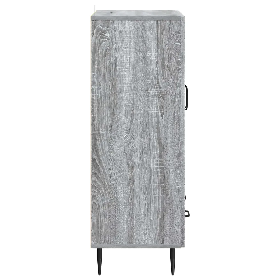 Buffet Sonoma gris 66 x 34,5 x 95 cm Bois d'ingénierie - 6