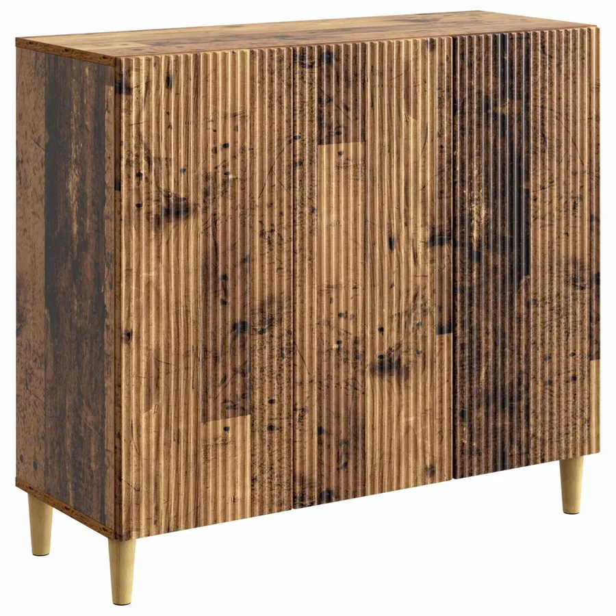 Buffet Bois ancien 89 x 34,5 x 80 cm Bois d'ingénierie - 2