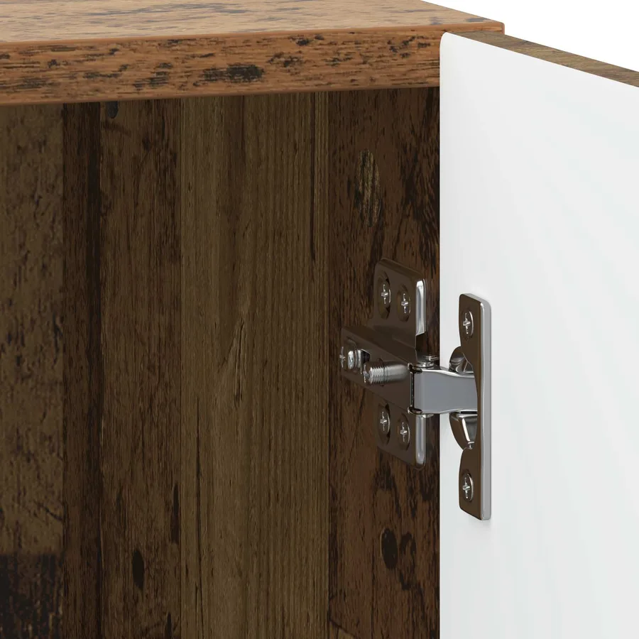 Cabinet de chevet 2 pcs Bois ancien 43 x 34,5 x 50 cm - 11