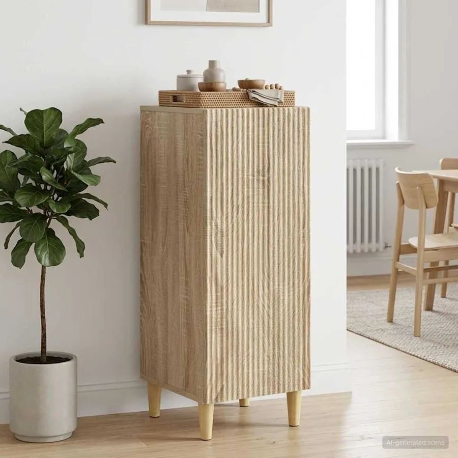 Buffet Chêne Sonoma 33 x 34,5 x 90 cm Bois d'ingénierie