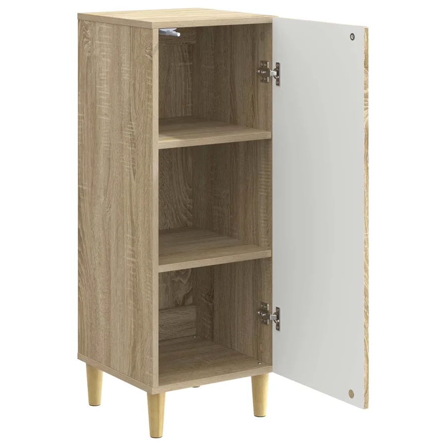 Buffet Chêne Sonoma 33 x 34,5 x 90 cm Bois d'ingénierie - 5
