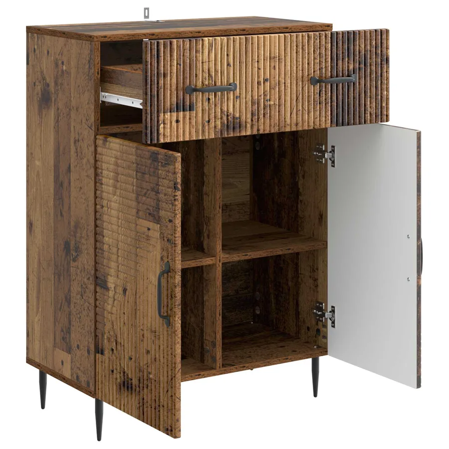 Buffet Bois ancien 66 x 34,5 x 89,5 cm Bois d'ingénierie - 5