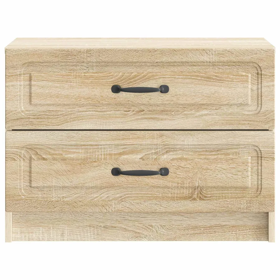 Cabinet de chevet avec tiroir Chêne Sonoma 62 x 34,5 x 44,5 cm - 5