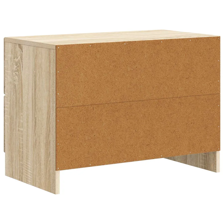 Cabinet de chevet avec tiroir Chêne Sonoma 62 x 34,5 x 44,5 cm - 7