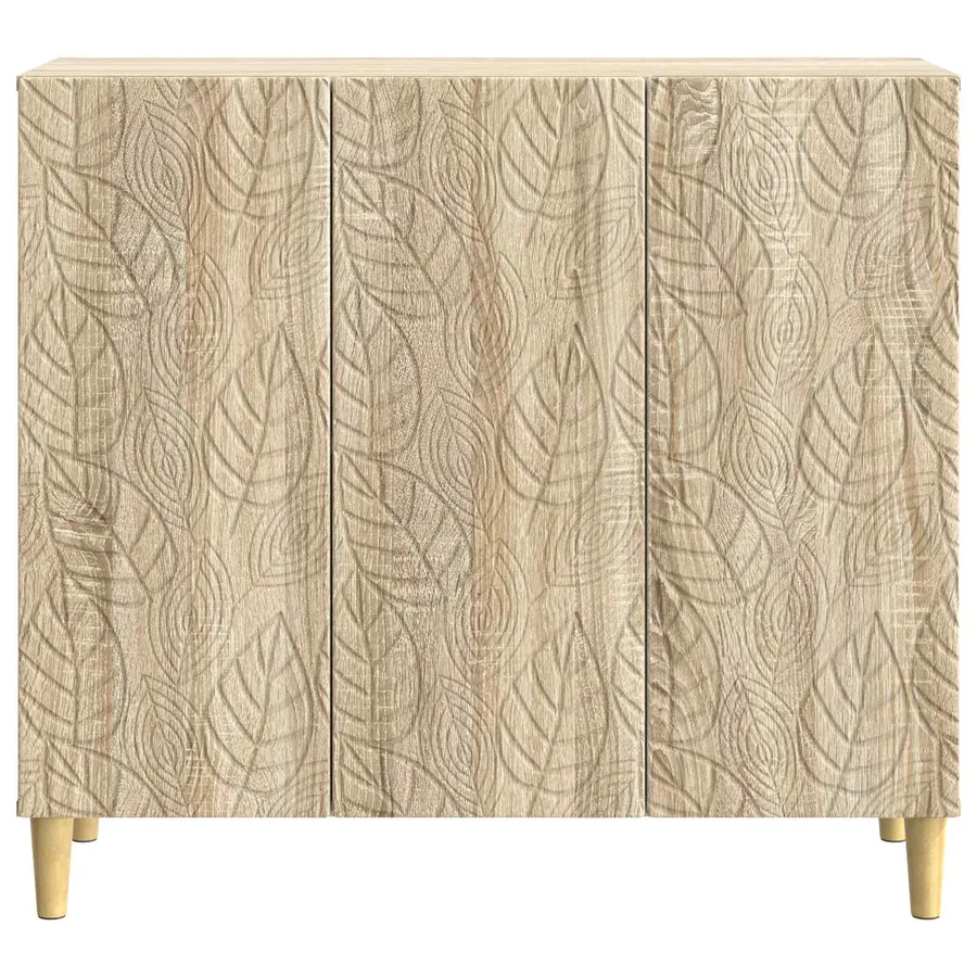 Buffet Chêne Sonoma 89 x 34,5 x 80 cm Bois d'ingénierie - 5