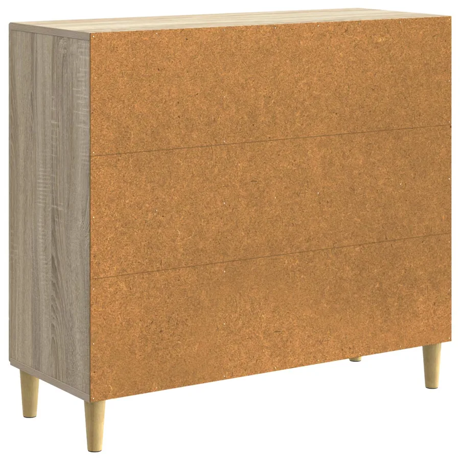 Buffet Chêne Sonoma 89 x 34,5 x 80 cm Bois d'ingénierie - 7