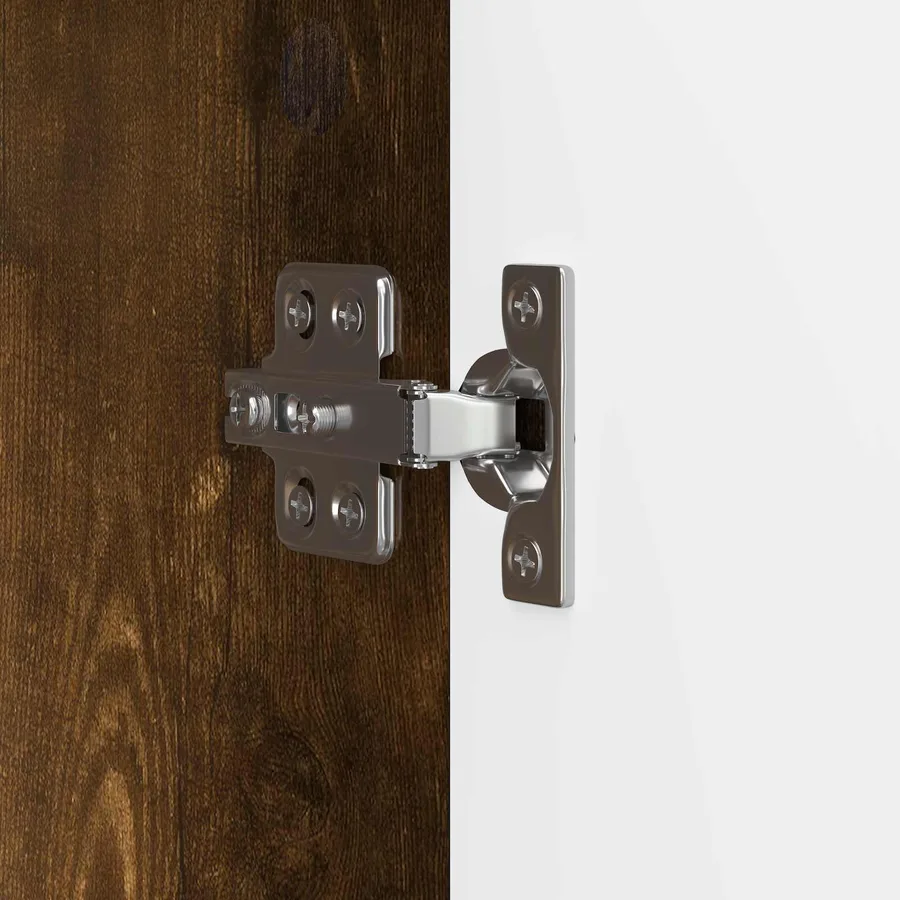 Meuble TV Chêne fumé 102 x 34,5 x 50 cm Bois d'ingénierie - 9