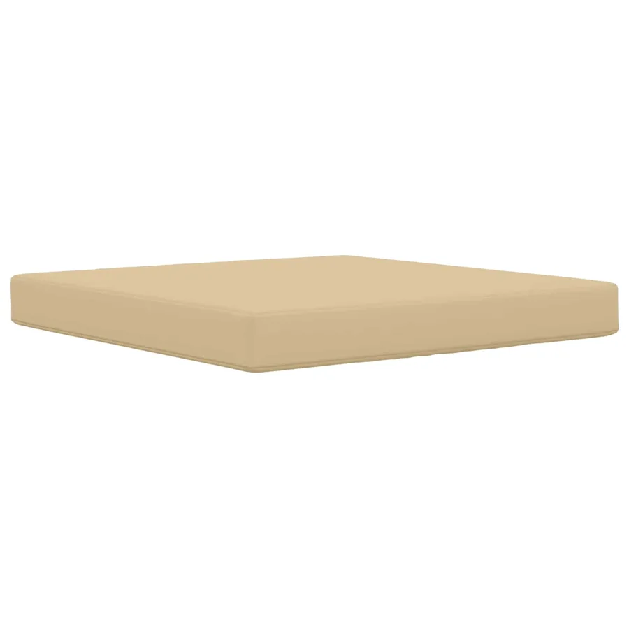 Coussin de canapé d'extérieur 3 pcs Beige Polyester - 4