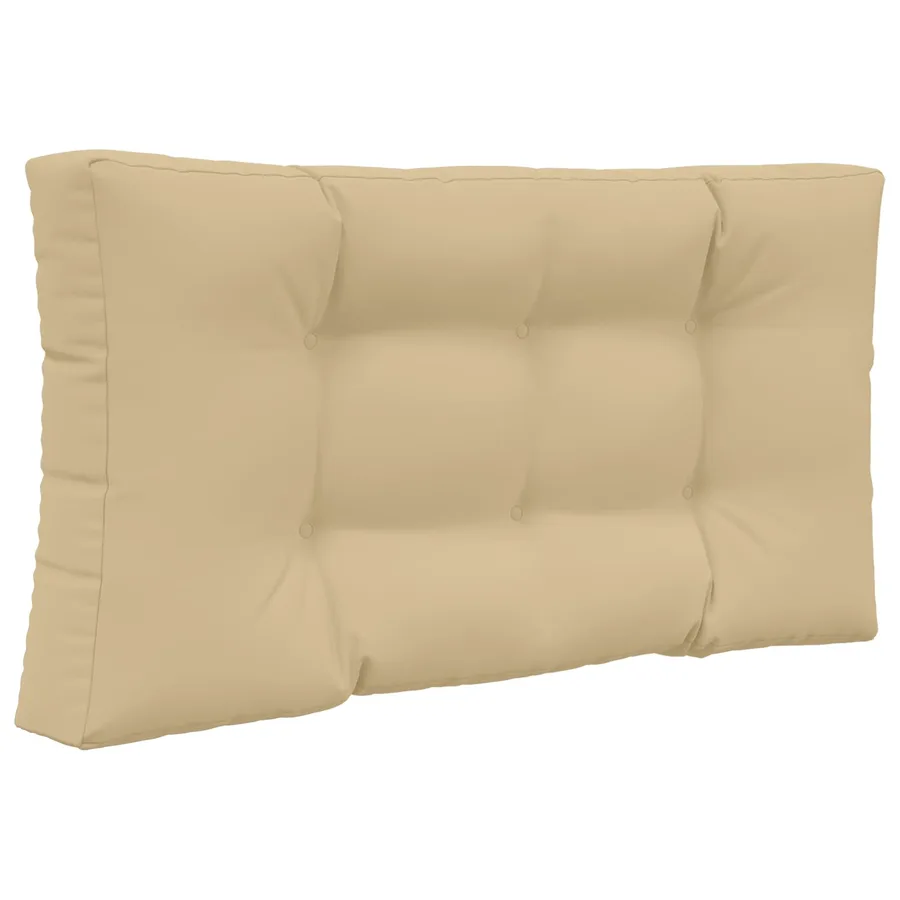 Coussin de canapé d'extérieur 3 pcs Beige Polyester - 5
