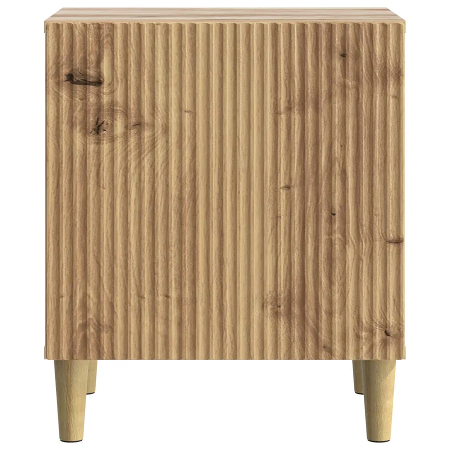 Cabinet de chevet Chêne artisanal 43 x 34,5 x 50 cm - 5