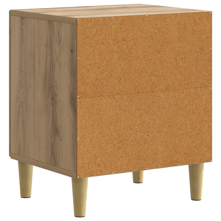 Cabinet de chevet Chêne artisanal 43 x 34,5 x 50 cm - 7