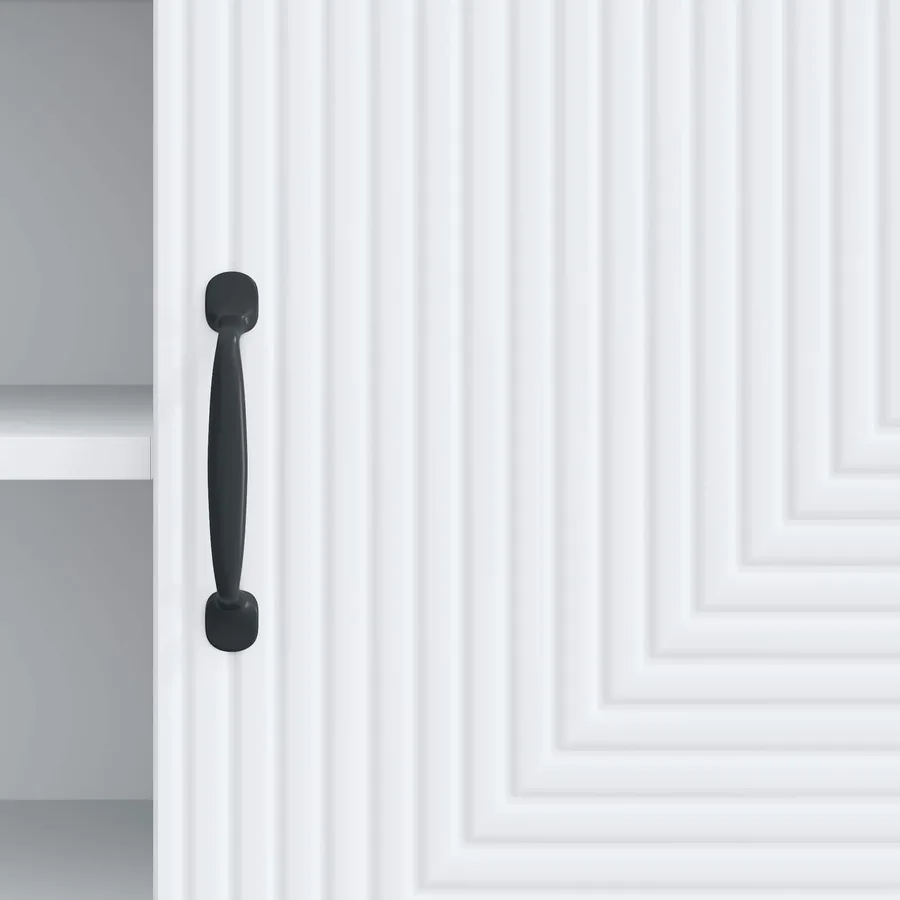 Meuble TV Blanc 150 x 31 x 50 cm Bois d'ingénierie - 8