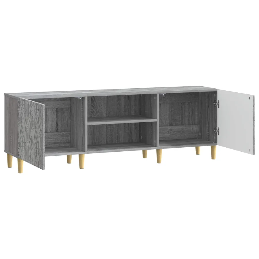 Meuble TV 150 x 31 x 50 cm Sonoma gris Bois d'ingénierie - 4