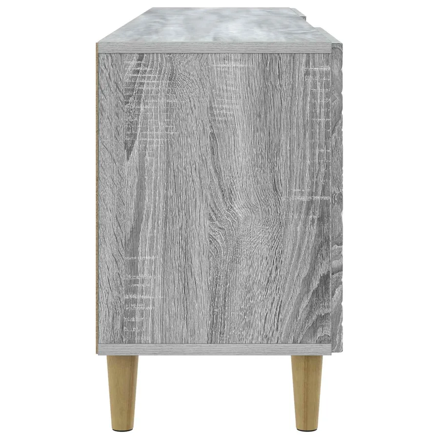 Meuble TV 150 x 31 x 50 cm Sonoma gris Bois d'ingénierie - 6