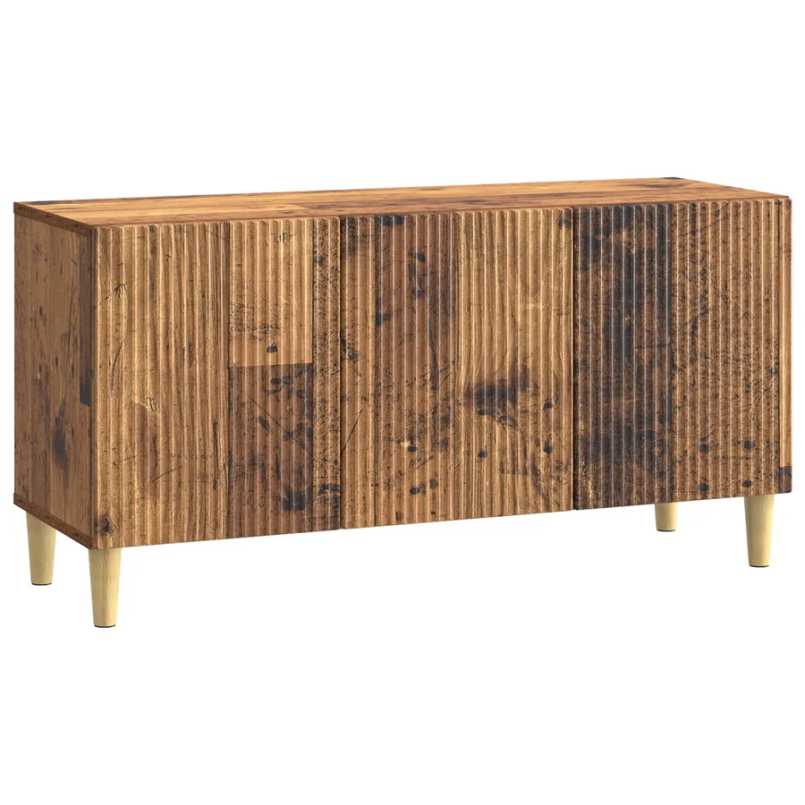 Meuble TV Bois ancien 99 x 34,5 x 50 cm Bois d'ingénierie - 2
