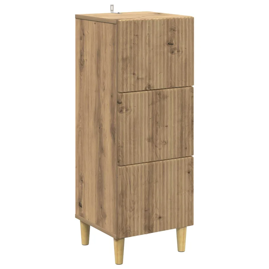 Armoire à tiroirs 33 x 34,5 x 90 cm Bois d'ingénierie - 2