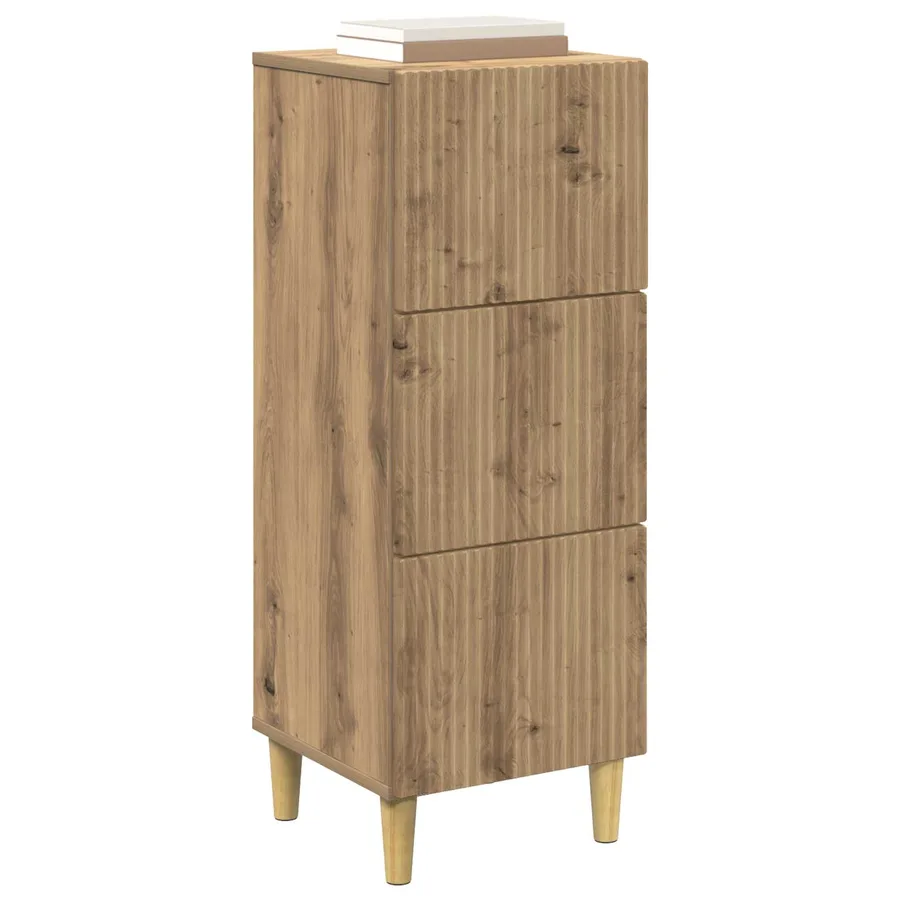 Armoire à tiroirs 33 x 34,5 x 90 cm Bois d'ingénierie - 3