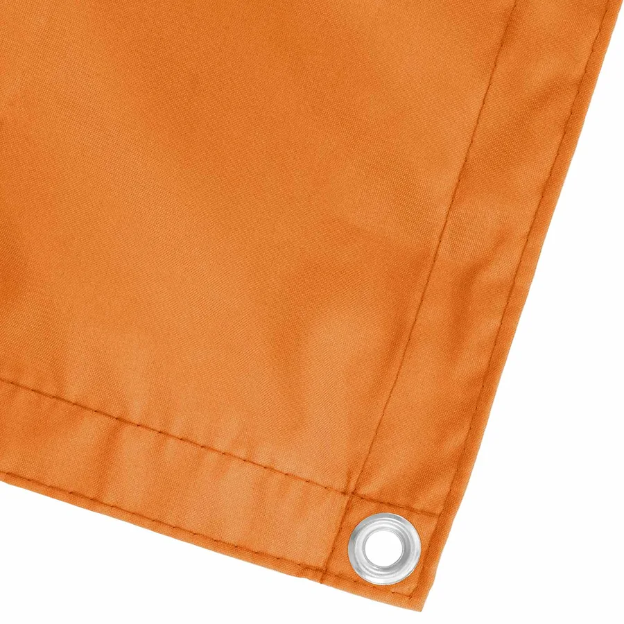 Écran de balcon Orange 110 x 200 cm Tissu Oxford - 3