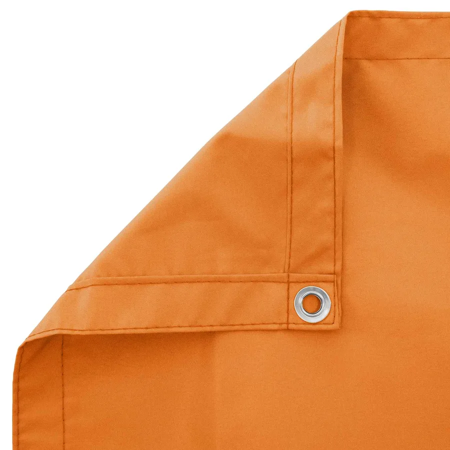 Écran de balcon Orange 110 x 200 cm Tissu Oxford - 4
