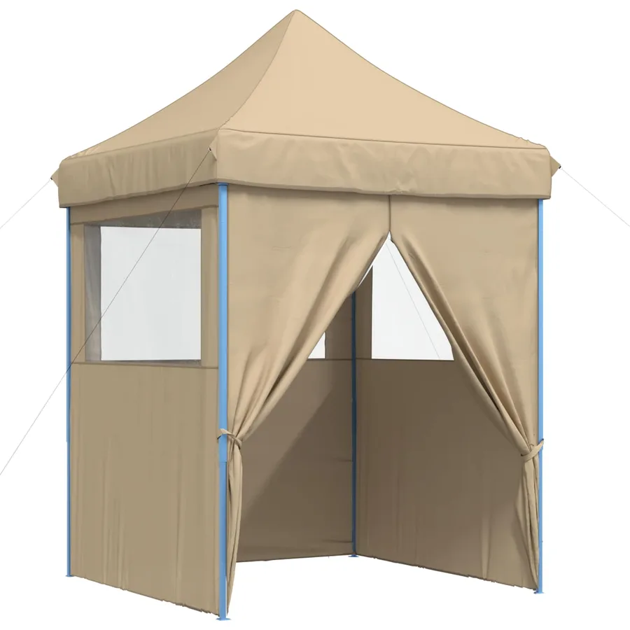 Tente de fête Beige 200 x 200 x 306 cm Tissu Oxford - 3