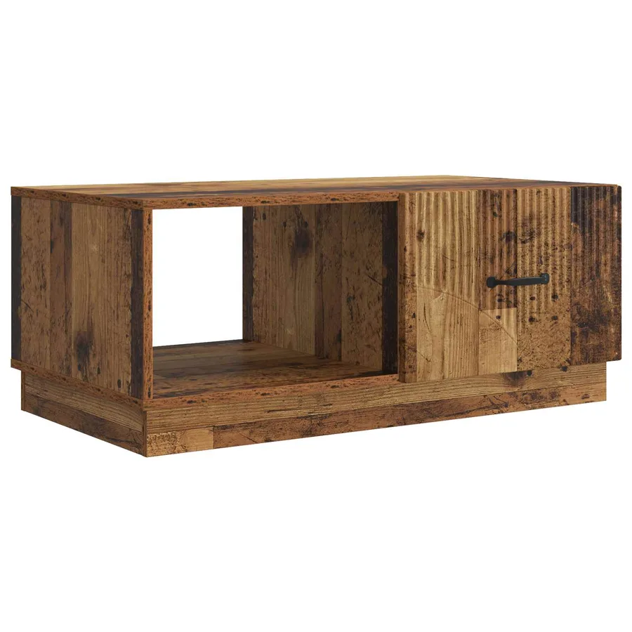 Table basse Bois ancien 90 x 50 x 37 cm Bois d'ingénierie - 2