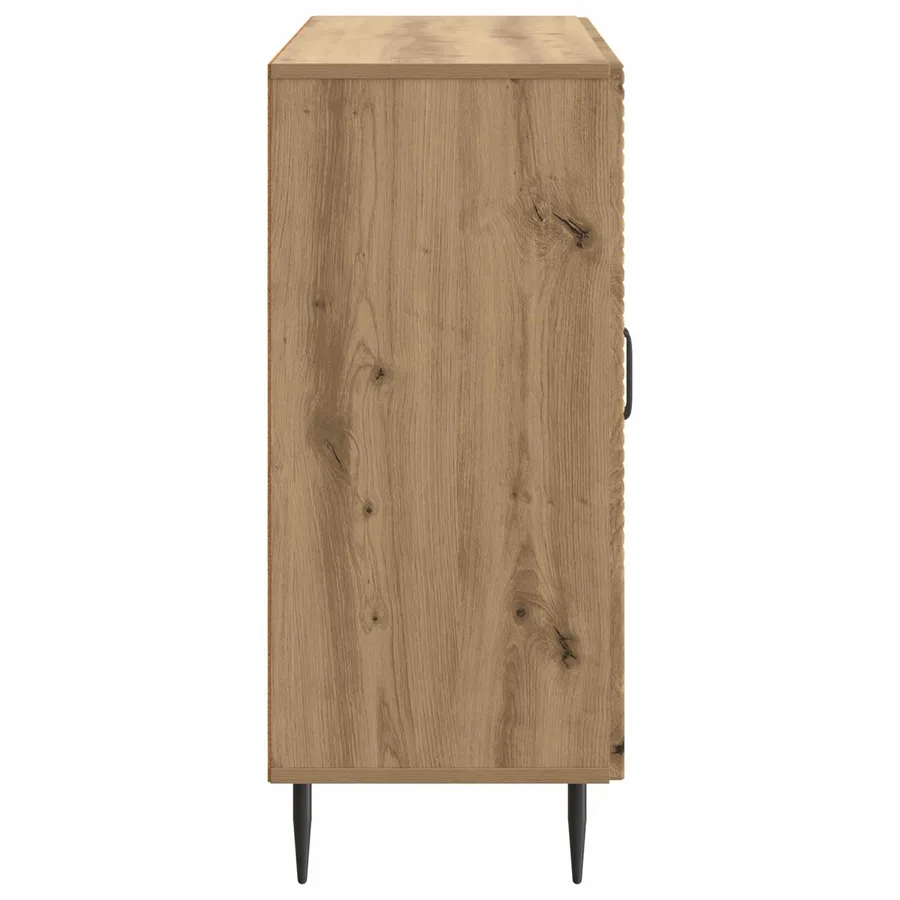 Buffet Chêne artisanal 89 x 34,5 x 80 cm Bois d'ingénierie - 7