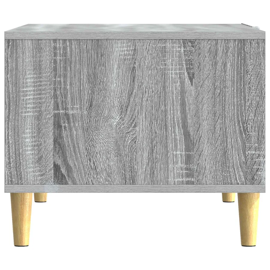 Table basse Sonoma gris 90 x 50 x 40 cm Bois d'ingénierie - 5