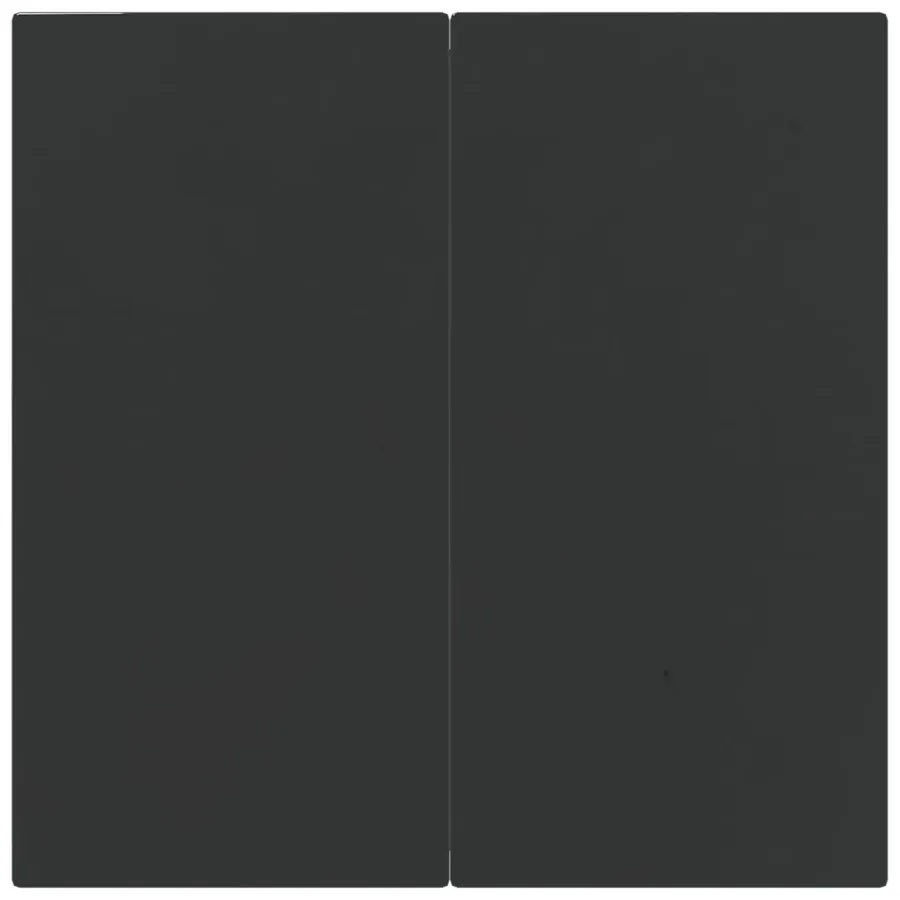 Ensemble à manger de jardin 3pcs gris/noir résine tressée/acier - 9