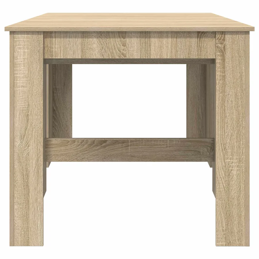 Table à dîner 180 x 85 x 75 cm Bois d'ingénierie Chêne Sonoma - 7