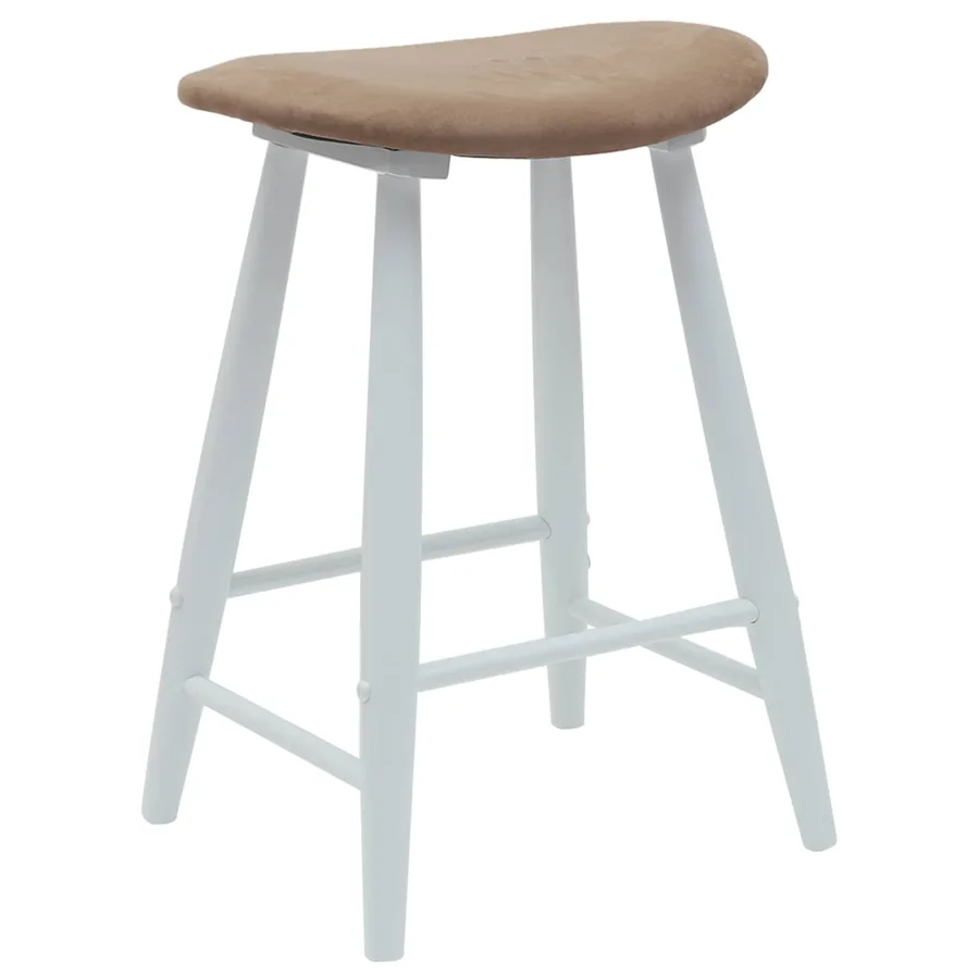 Chaises de salle à manger 2 pcs Blanc 46 x 37 x 63 cm - 4