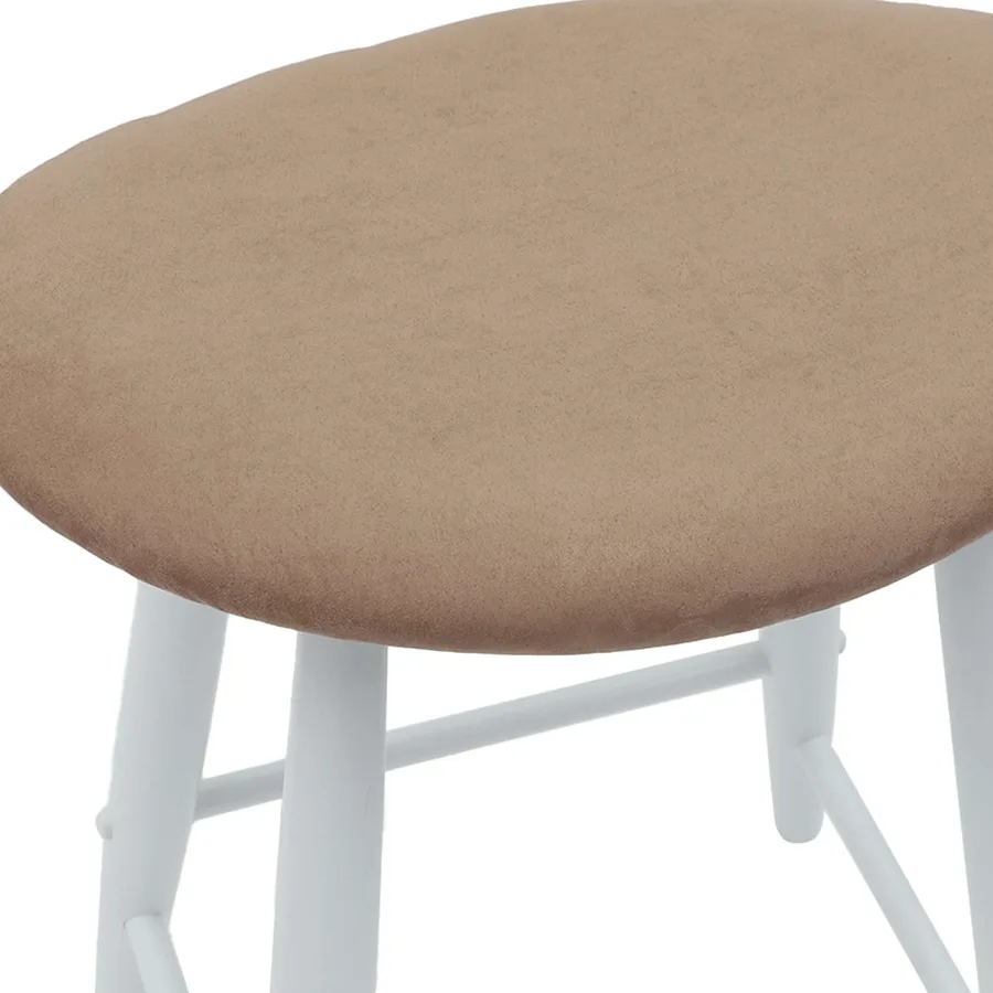 Chaises de salle à manger 2 pcs Blanc 46 x 37 x 63 cm - 8