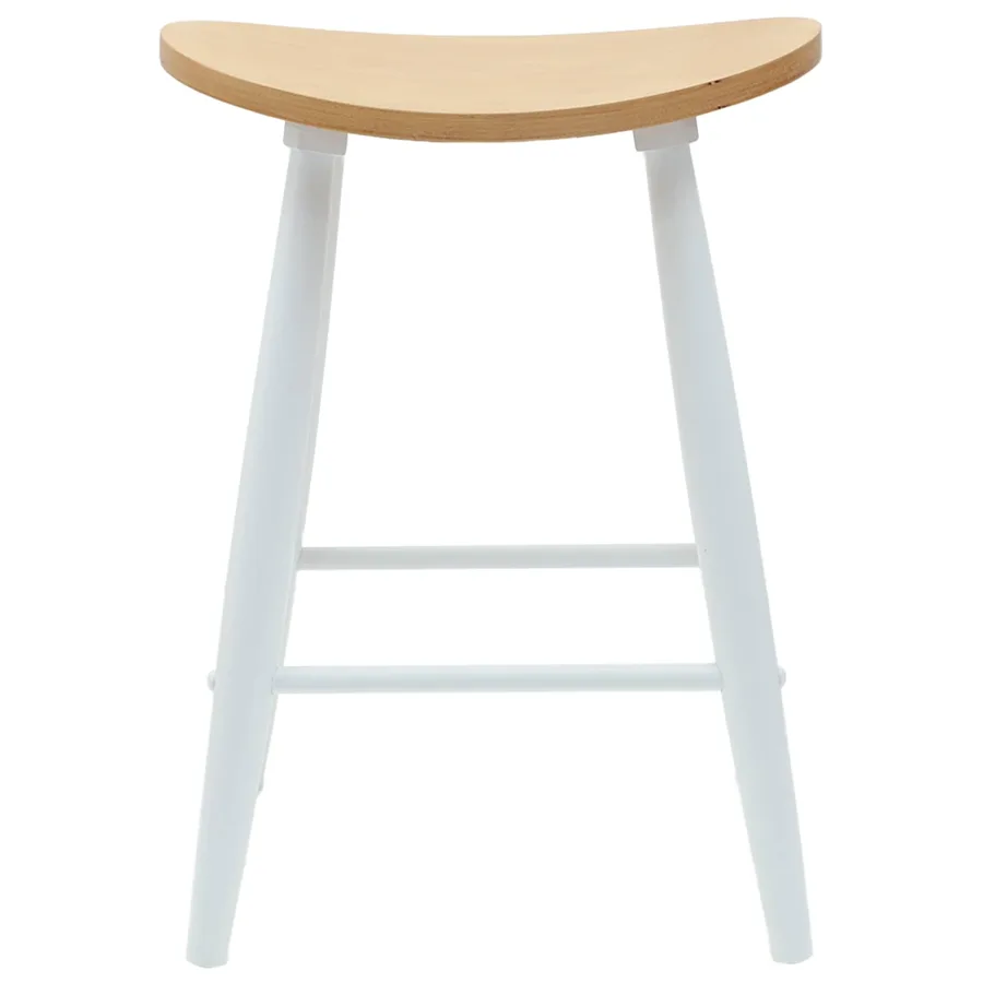 Chaises de salle à manger 2 pcs Blanc 46 x 37 x 63 cm - 5