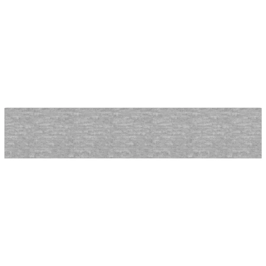 Étagères murales flottantes 2 pcs gris béton 120x23,5x3,8cm MDF - 10