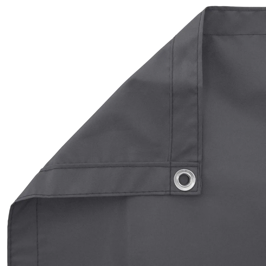 Écran de balcon Anthracite 100 x 500 cm Tissu Oxford - 4