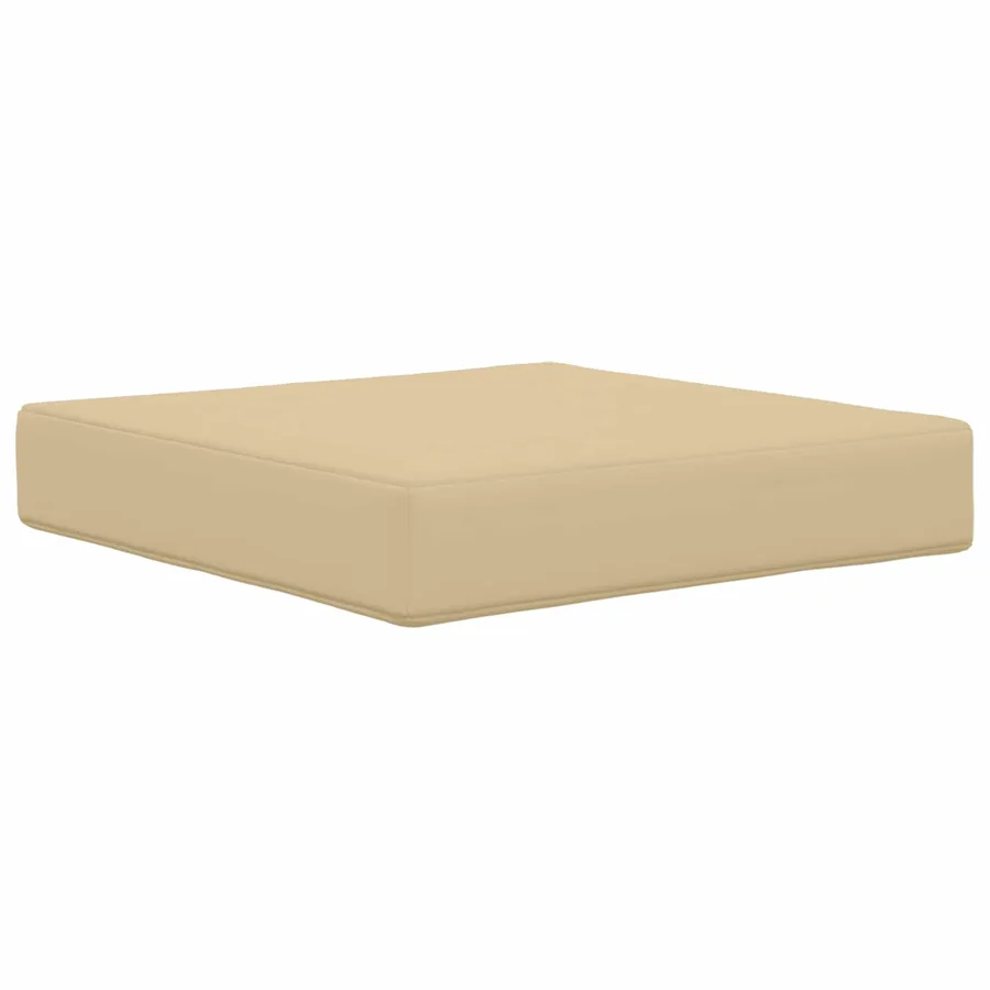 Coussin de canapé d'extérieur Polyester Beige 60 x 40 x 10 cm - 4