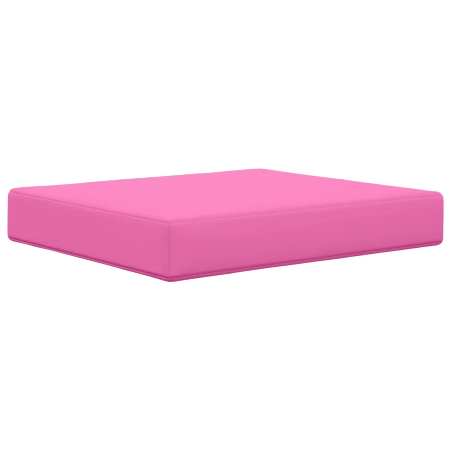 Coussin de canapé d'extérieur Polyester Rose 60 x 50,5 x 8 cm - 4
